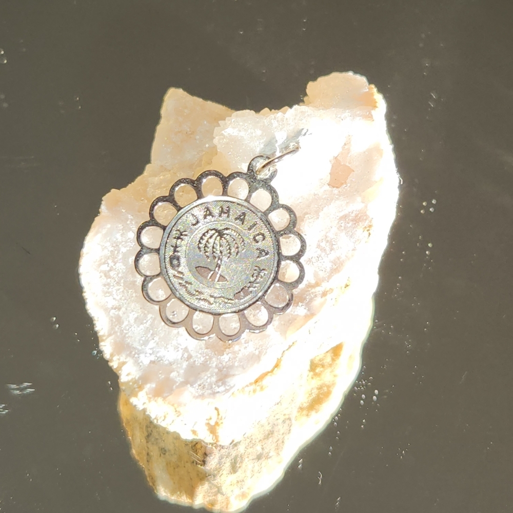 Women's 925 Jamaica Charm for a Bracelet or a Necklace.